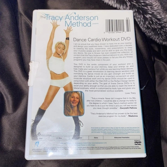 Tracy Anderson The Method Dance Cardio workout DVD - Picture 3 of 8